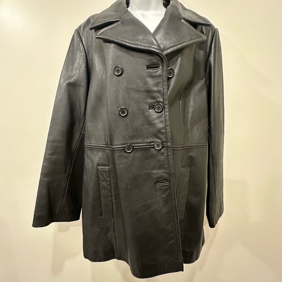 Jones New York Leather Jacket - Picture 11 of 14